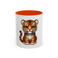 Cute Baby Tiger Coffee Mug — Adorable Nursery Animal Mug (11oz)