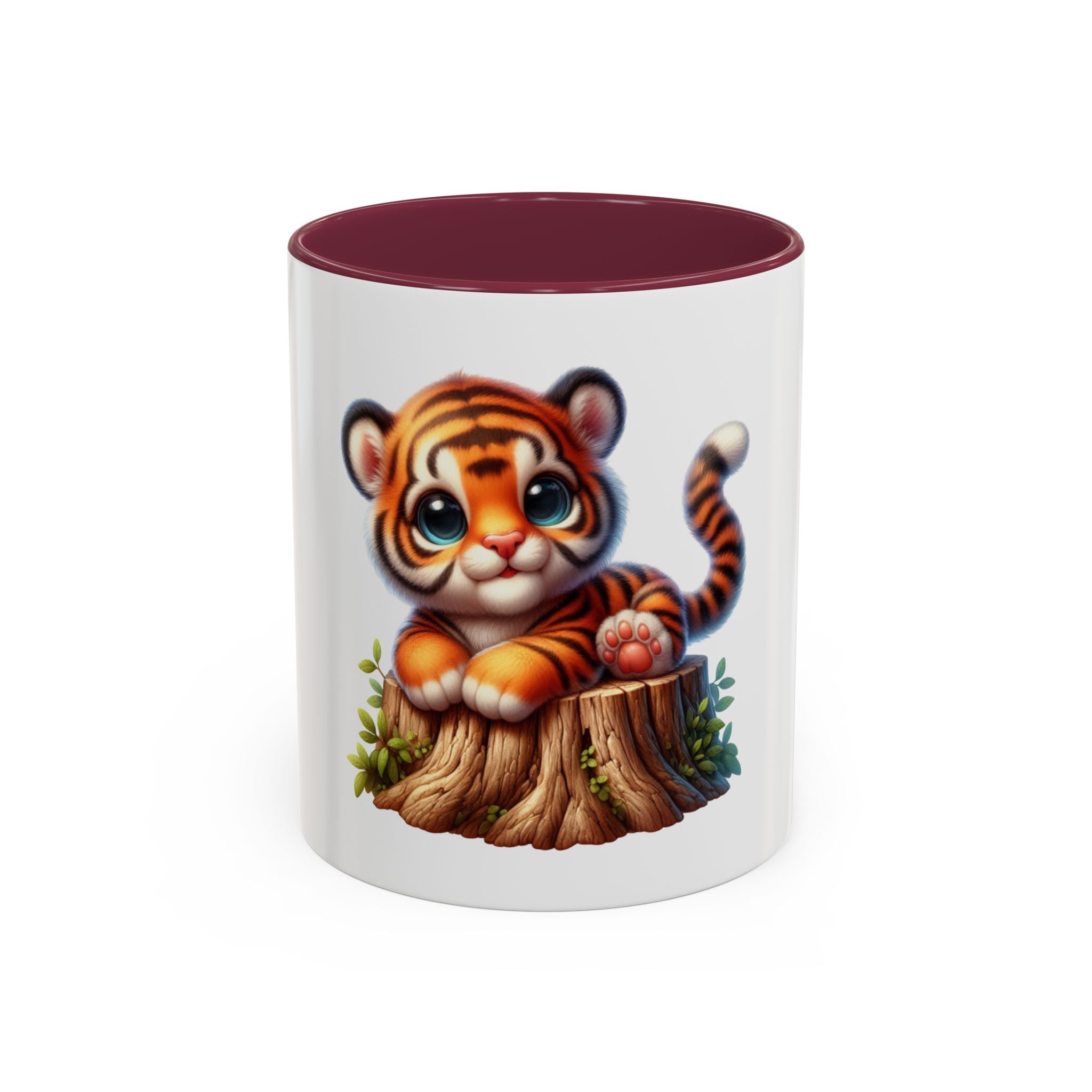 Cute Tiger Cub Mug — Adorable Baby Tiger Coffee Cup (11oz)