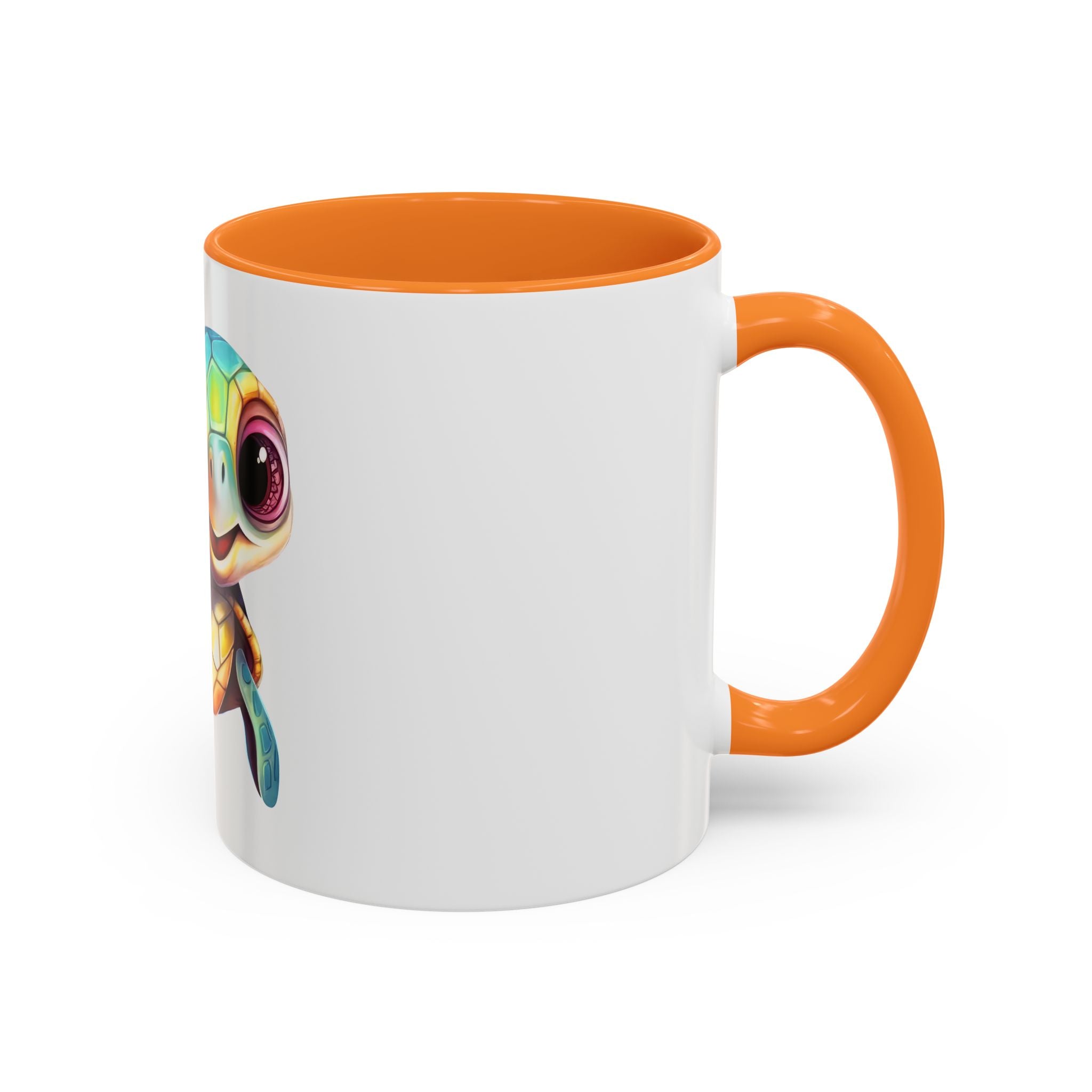Cute Colorful Sea Turtle Coffee Mug (11oz)