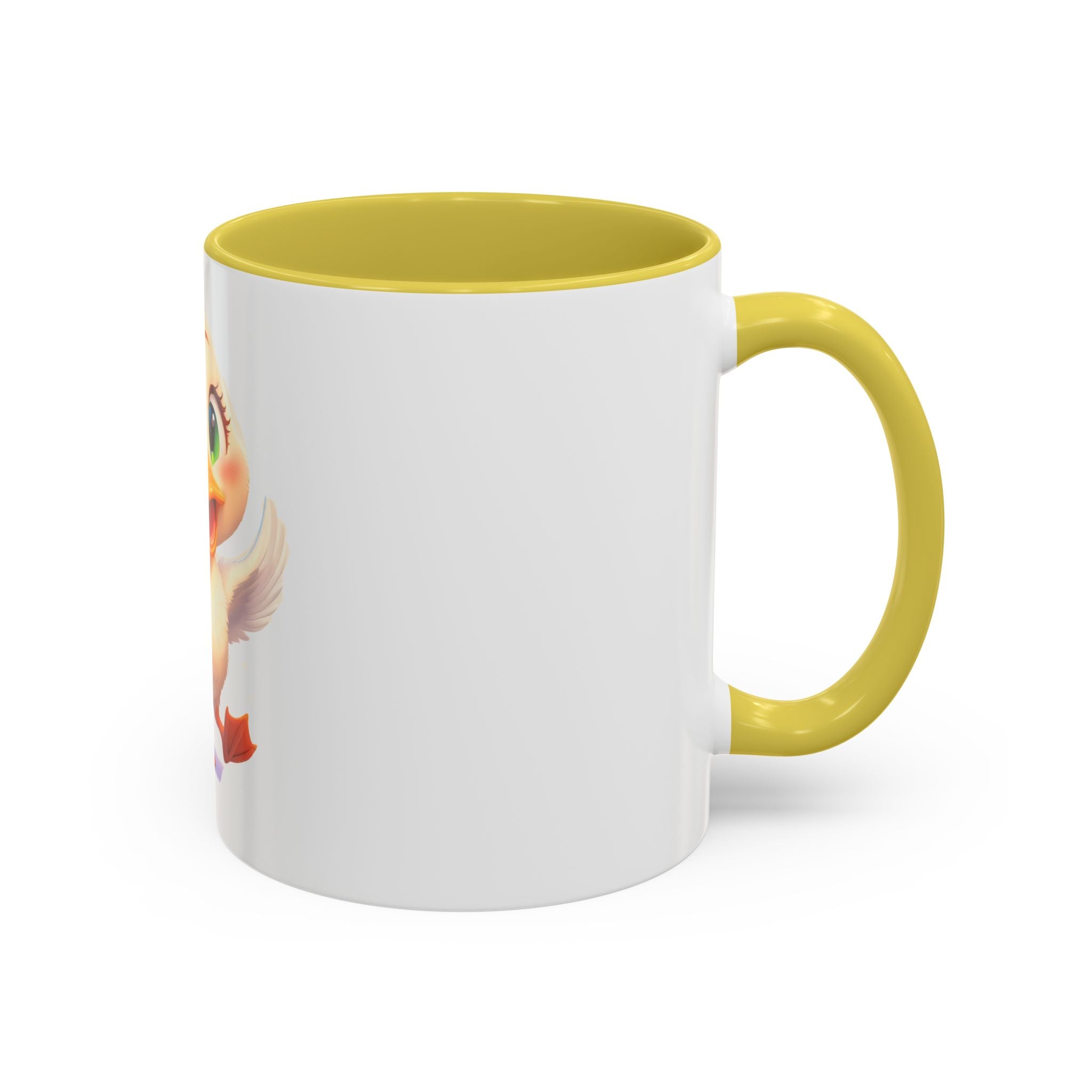 Cute Duckling Coffee Mug — Adorable Cartoon Baby Duck 11oz