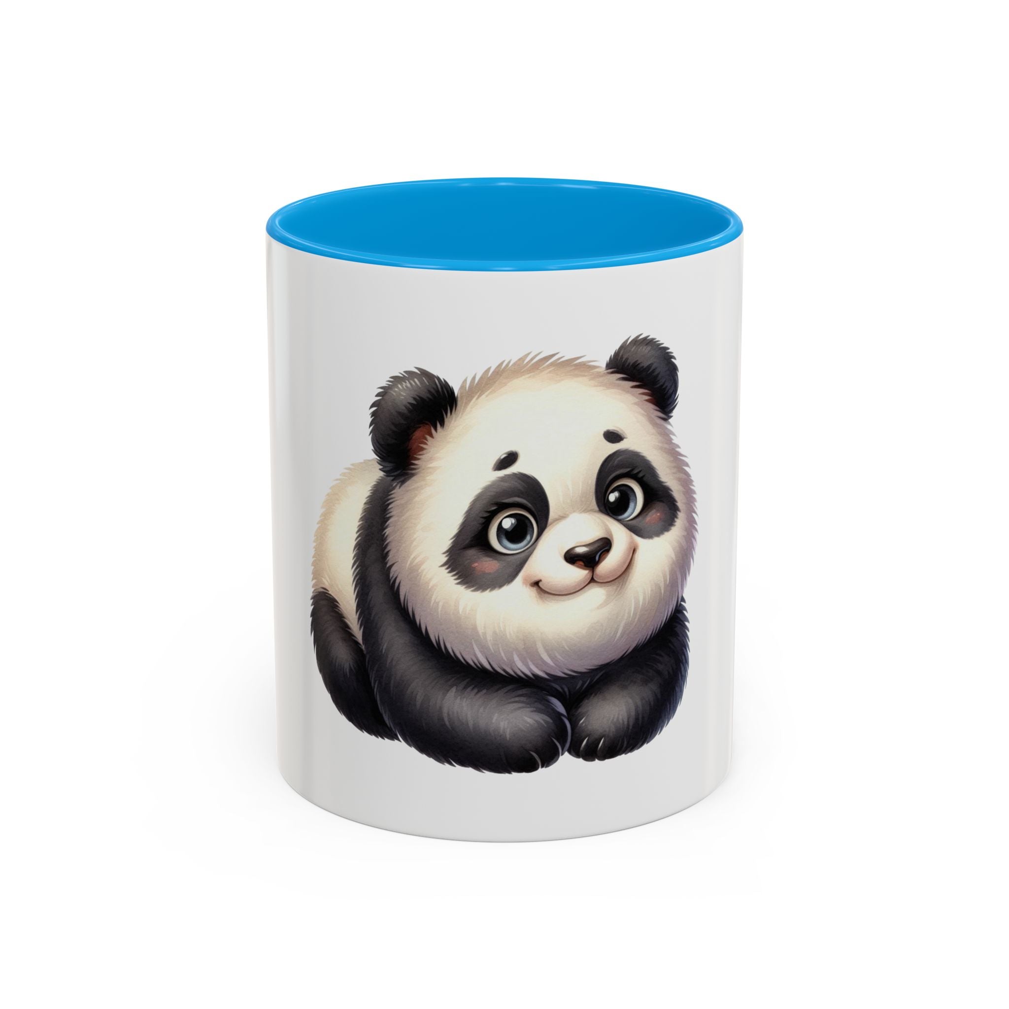 Cute Panda Coffee Mug (11oz) — Adorable Cartoon Panda Ceramic Cup