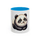 Cute Panda Coffee Mug (11oz) — Adorable Cartoon Panda Ceramic Cup