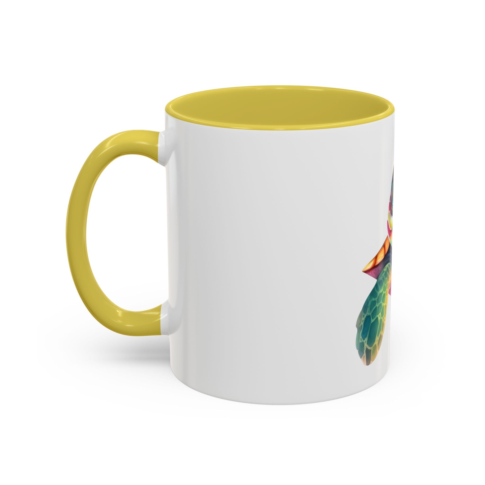 Colorful Sea Turtle Mug (11oz) – Cute Rainbow Marine Coffee Cup