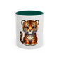 Cute Baby Tiger Coffee Mug — Adorable Nursery Animal Mug (11oz)