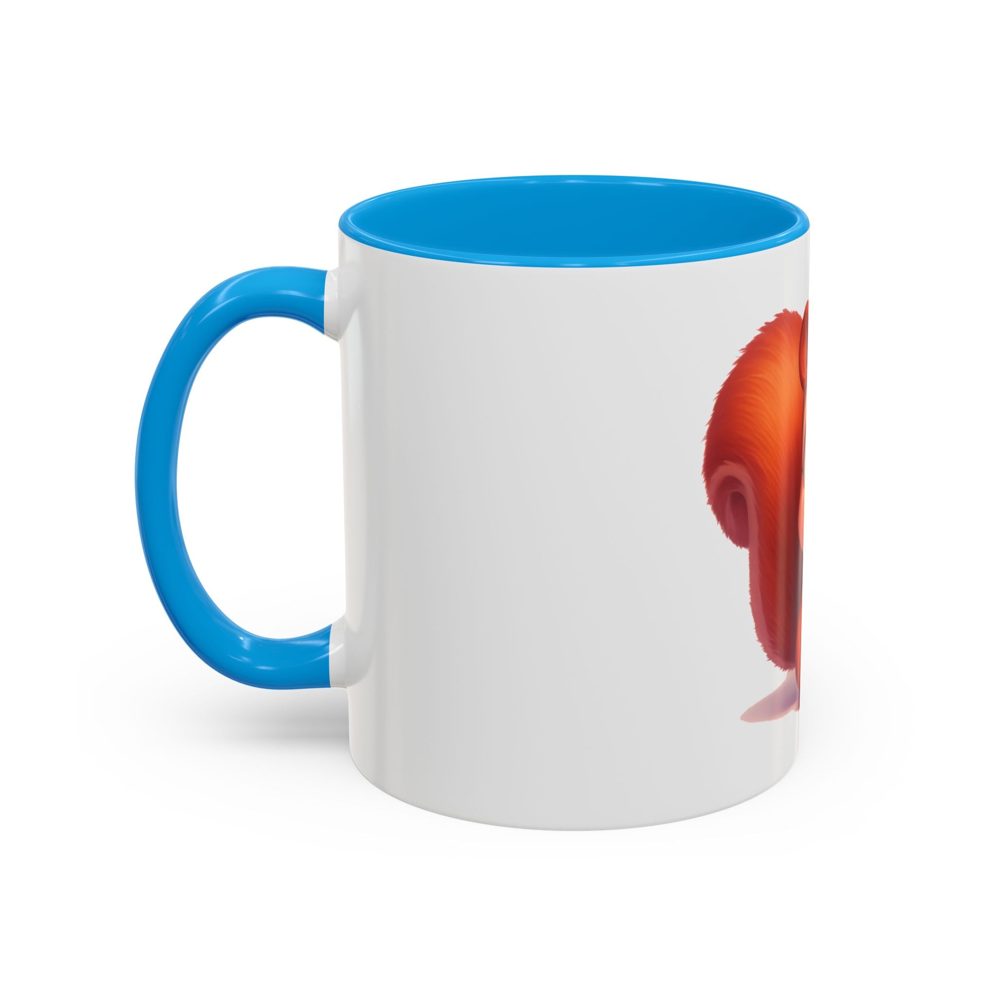 Cute Cartoon Squirrel Coffee Mug (11oz) – Colorful Animal Gift