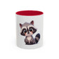 Cute Raccoon Coffee Mug – Adorable Animal Ceramic Mug (11oz)