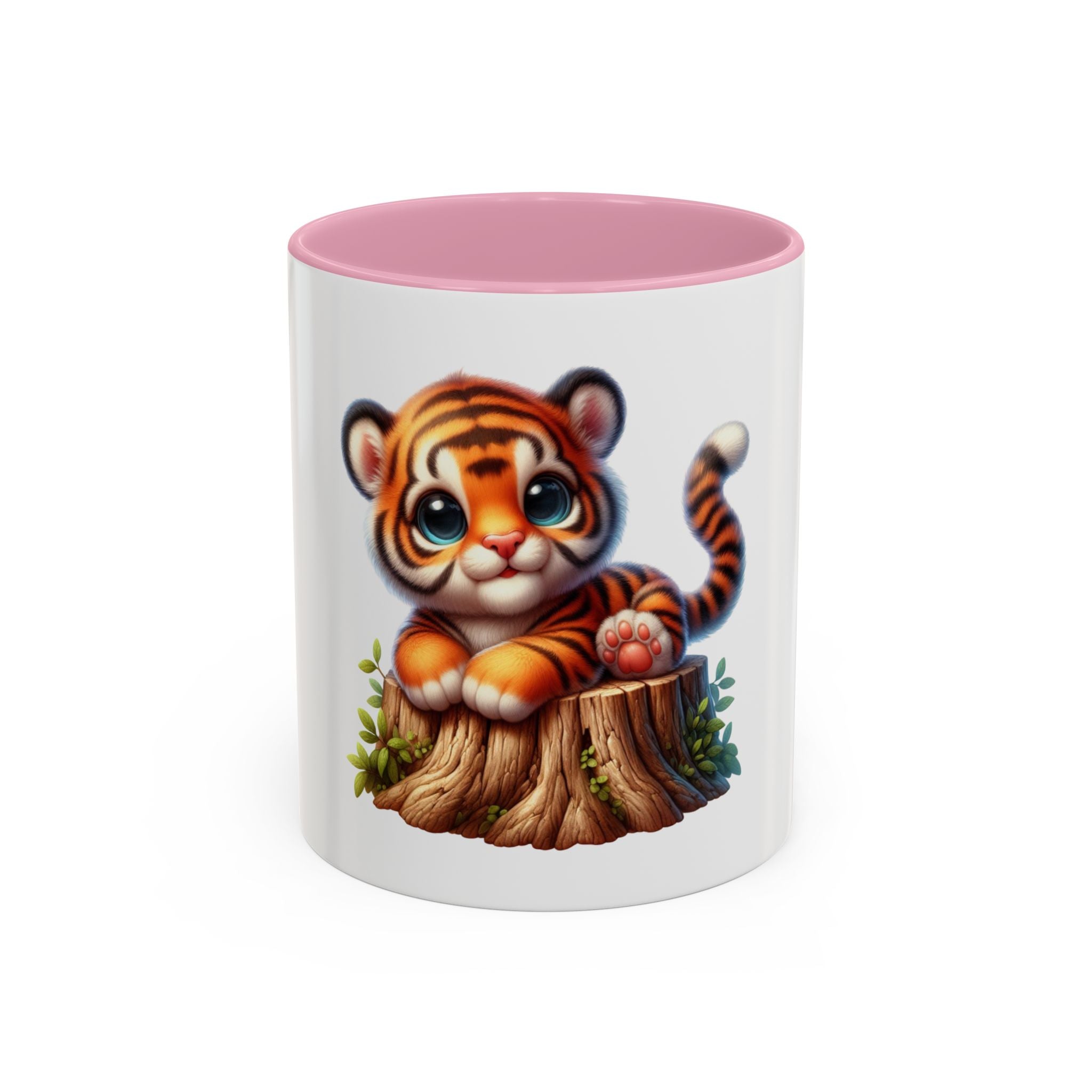 Cute Tiger Cub Mug — Adorable Baby Tiger Coffee Cup (11oz)