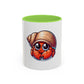 Cute Hermit Crab Mug — Colorful 11oz Ceramic Coffee Cup