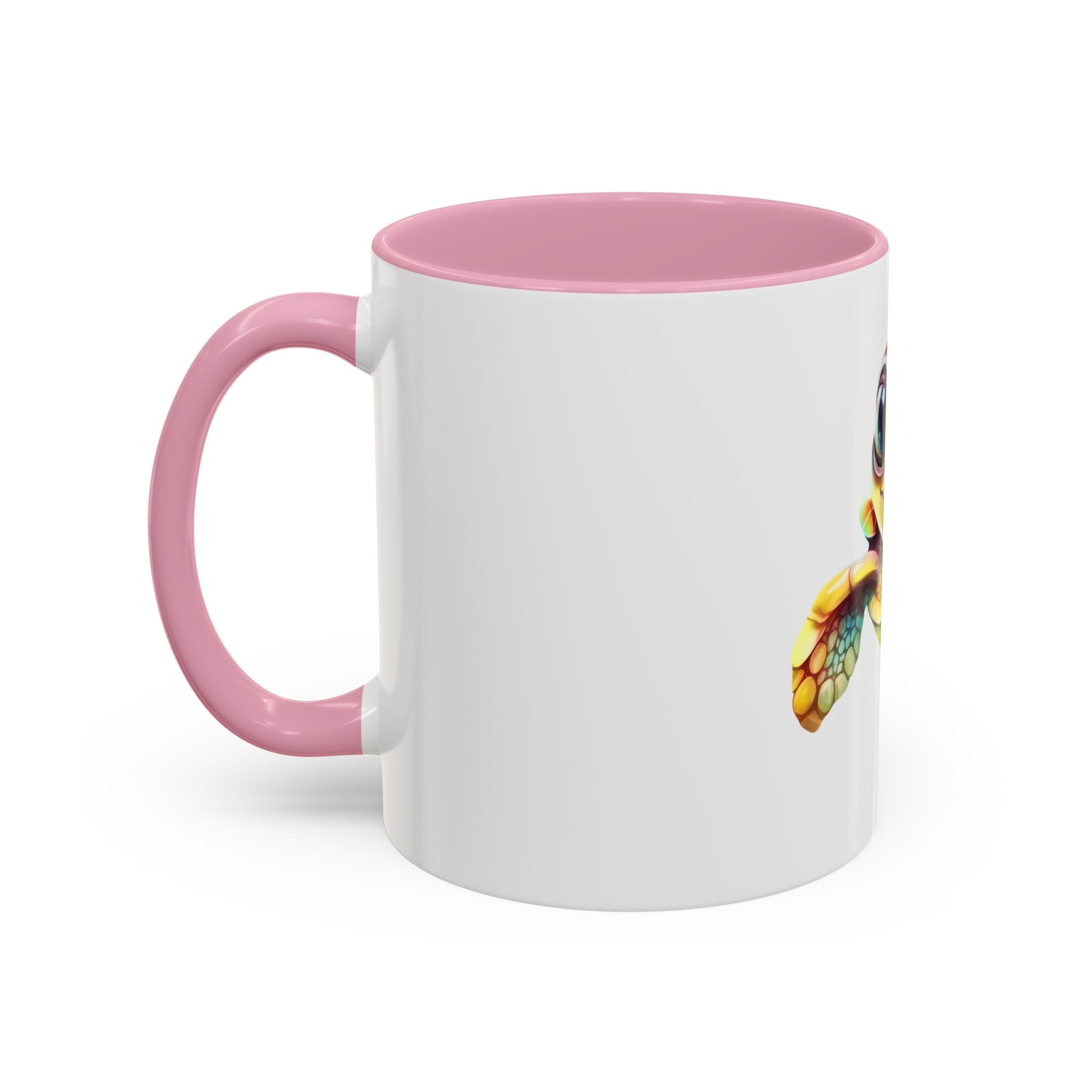 Cute Colorful Sea Turtle Mug — 11oz Ceramic Coffee Cup