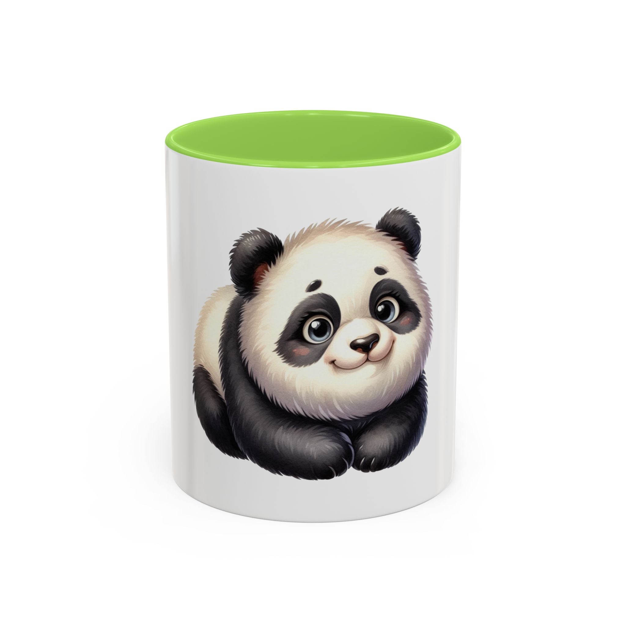 Cute Panda Coffee Mug (11oz) — Adorable Cartoon Panda Ceramic Cup