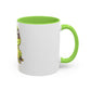 Cute Frog Coffee Mug — 11oz Colorful Ceramic Cup