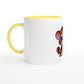 Cute Tiger Mug with Color Inside
