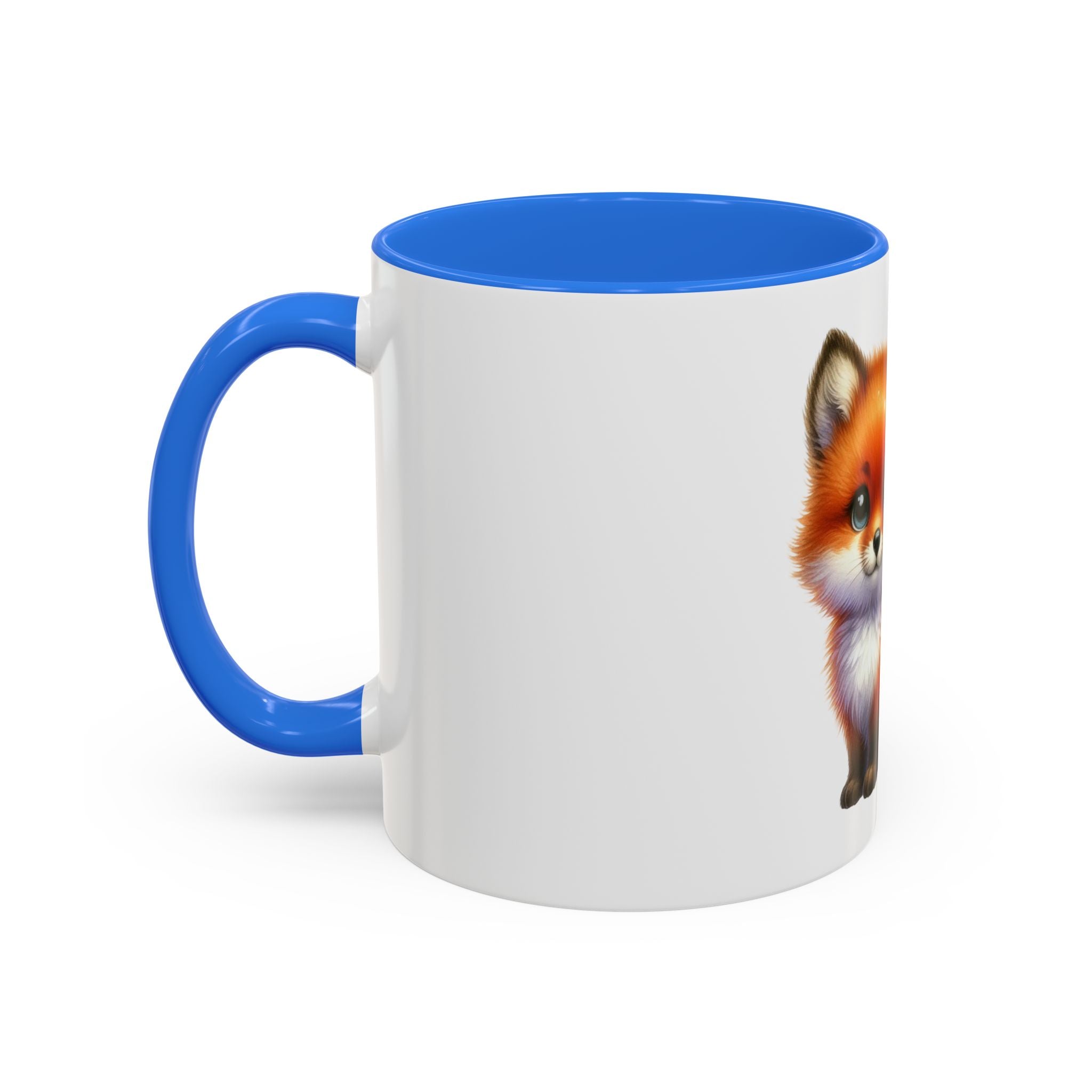 Cute Red Fox Coffee Mug — Adorable Animal Ceramic Mug (11oz)