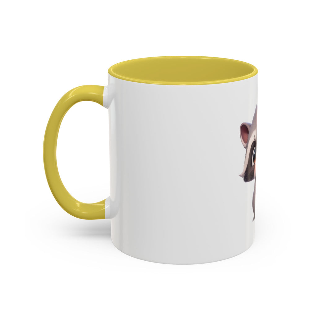Cute Raccoon Coffee Mug – Adorable Animal Ceramic Mug (11oz)