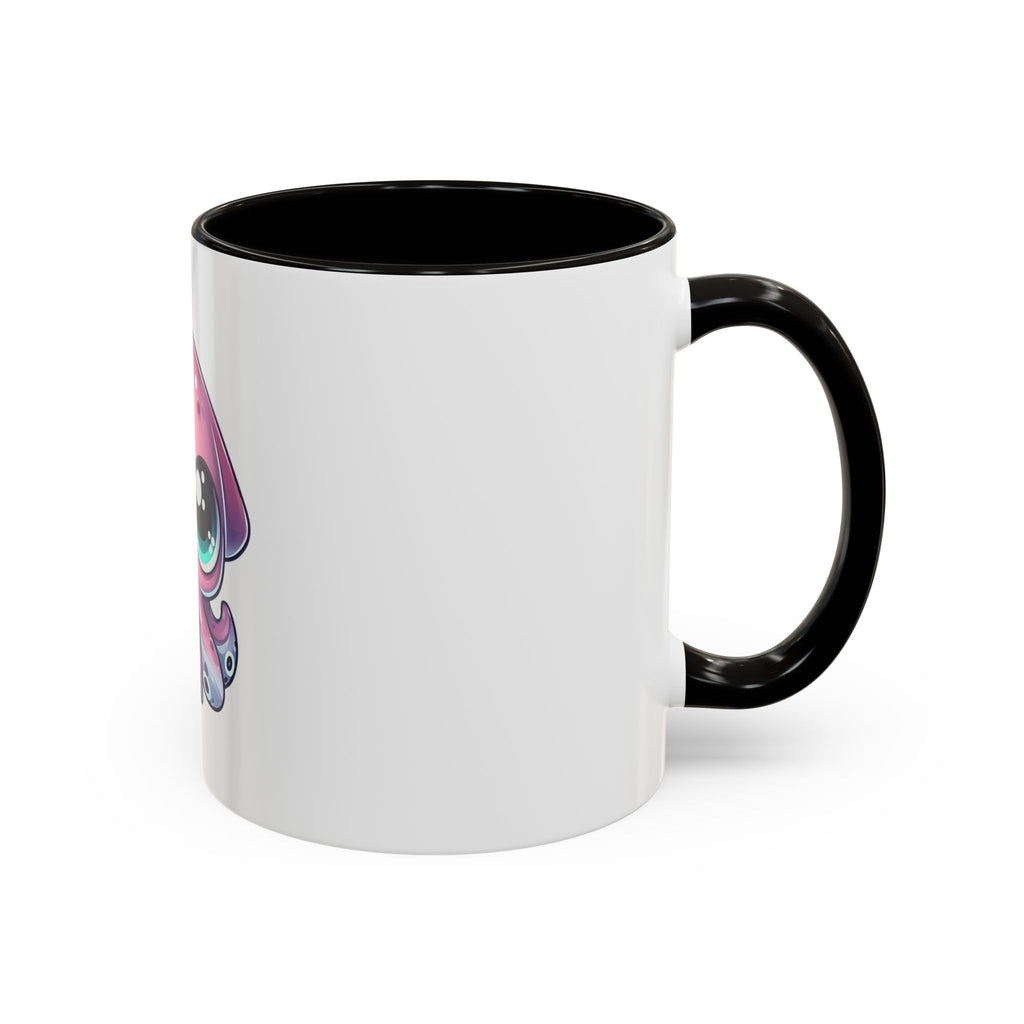 Cute Pink Kawaii Octopus Mug (11oz) - Adorable Anime-Style Coffee Cup