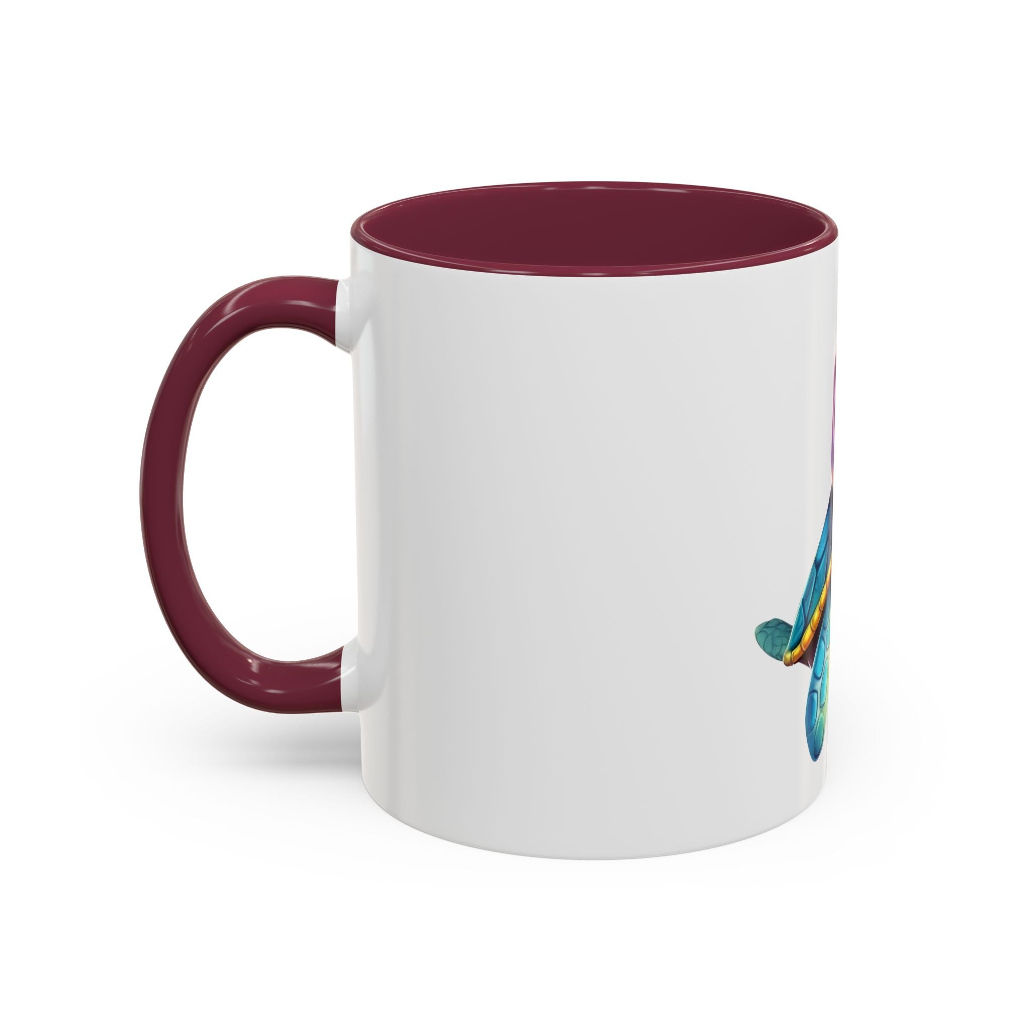 Cute Colorful Sea Turtle Coffee Mug (11oz)