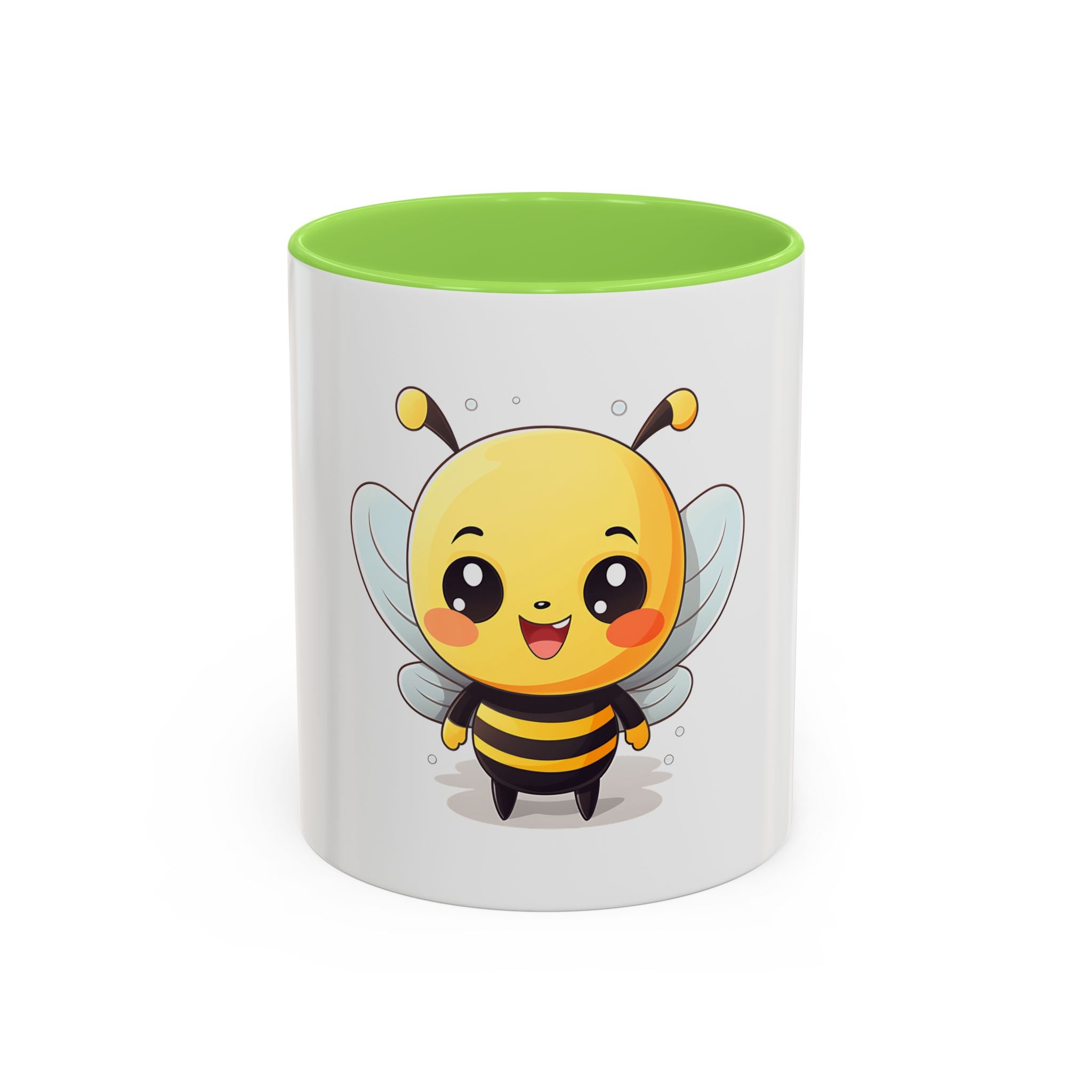 Cute Bee Coffee Mug – Kawaii Bumblebee Coffee Cup (11oz)