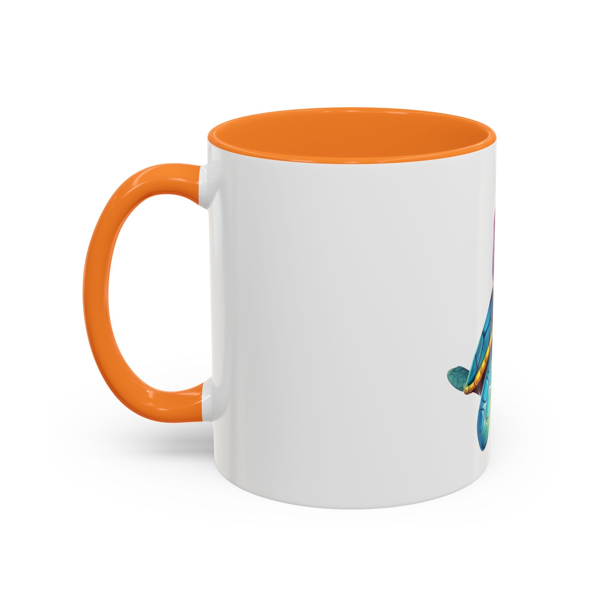 Cute Colorful Sea Turtle Coffee Mug (11oz)