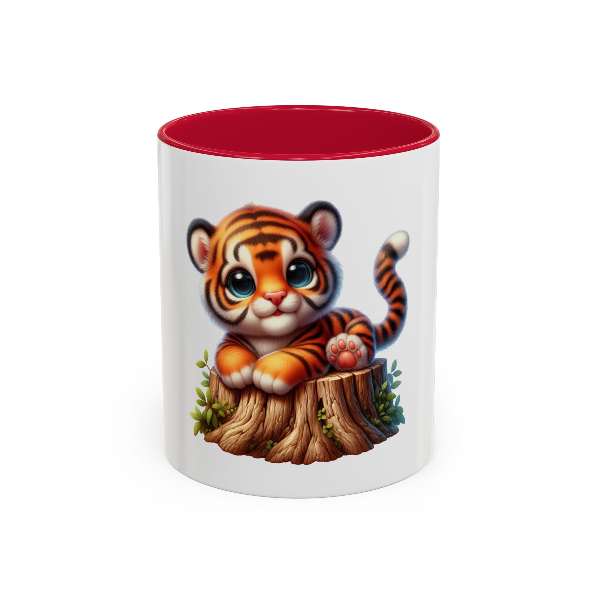Cute Tiger Cub Mug — Adorable Baby Tiger Coffee Cup (11oz)