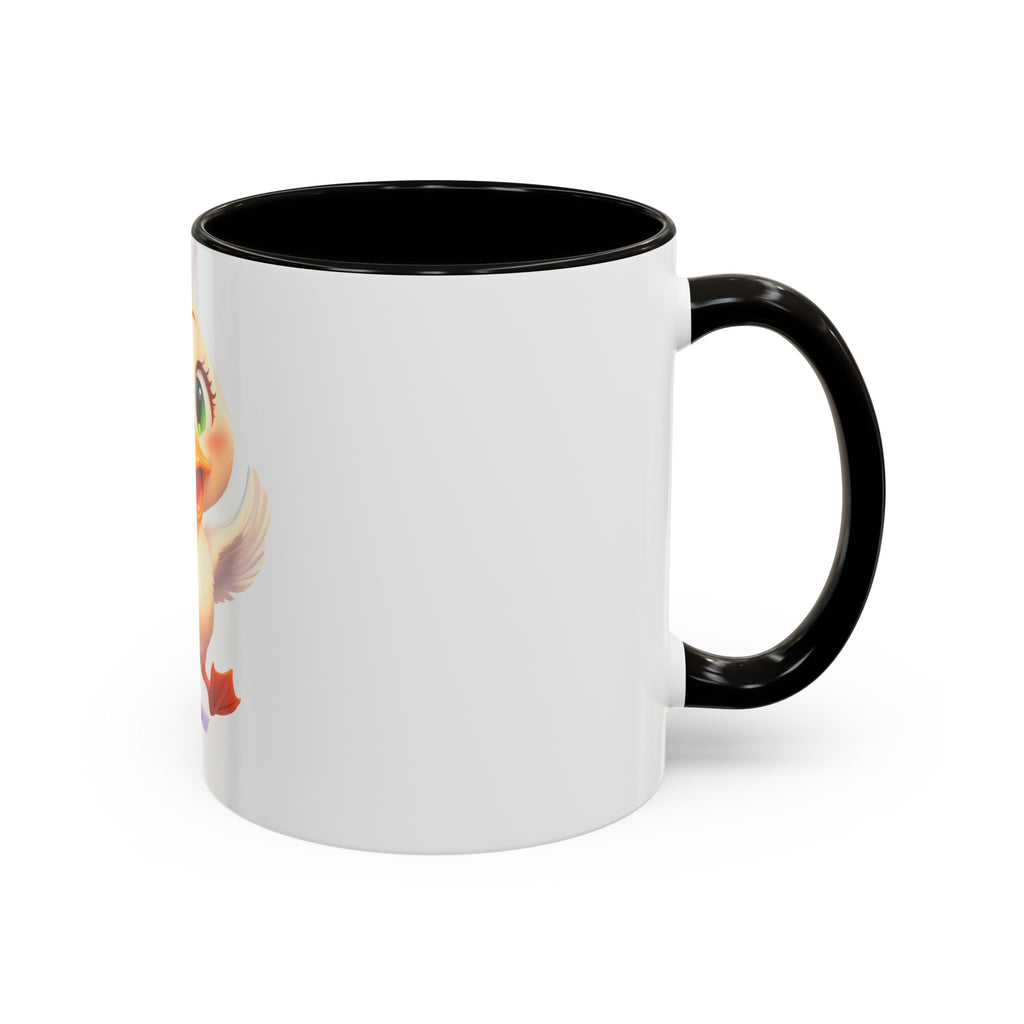 Cute Duckling Coffee Mug — Adorable Cartoon Baby Duck 11oz