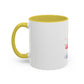 Cute Pink Flamingo Coffee Mug — Color Accent 11oz