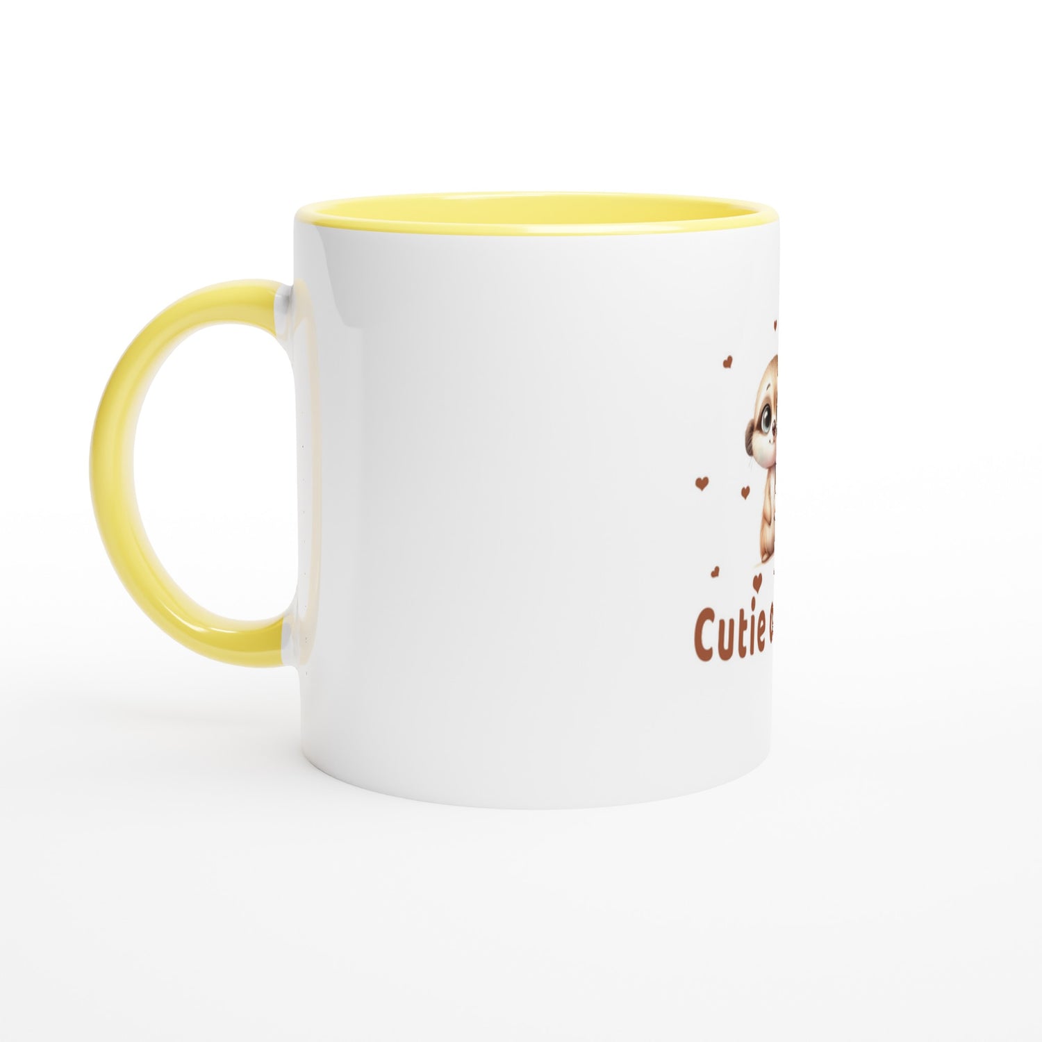 Cute Monkey Mug with Color Inside