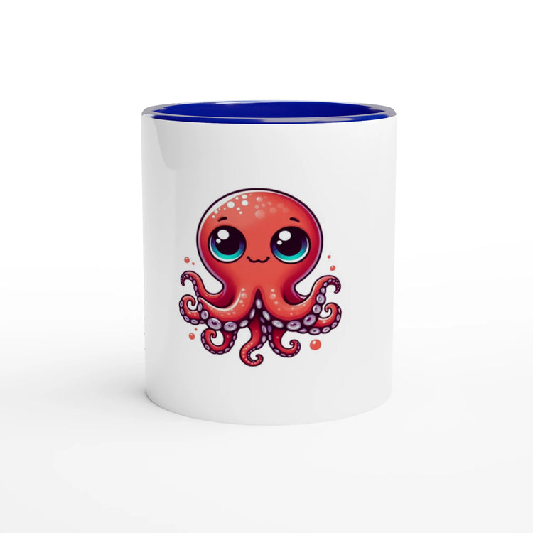 Cute Octopus Mug with Color Inside