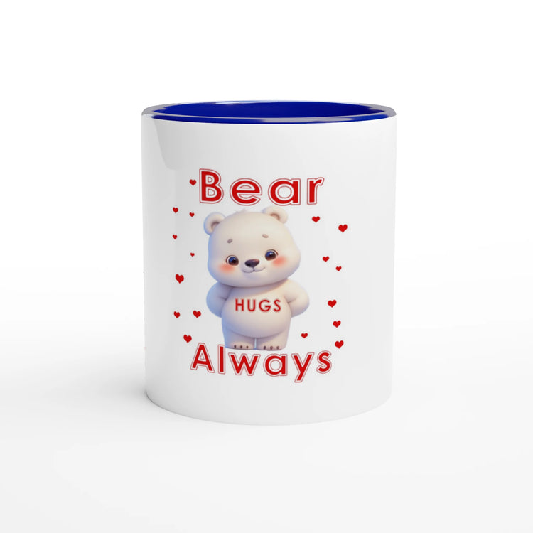 Cute Text Coffee Mug with Color Inside