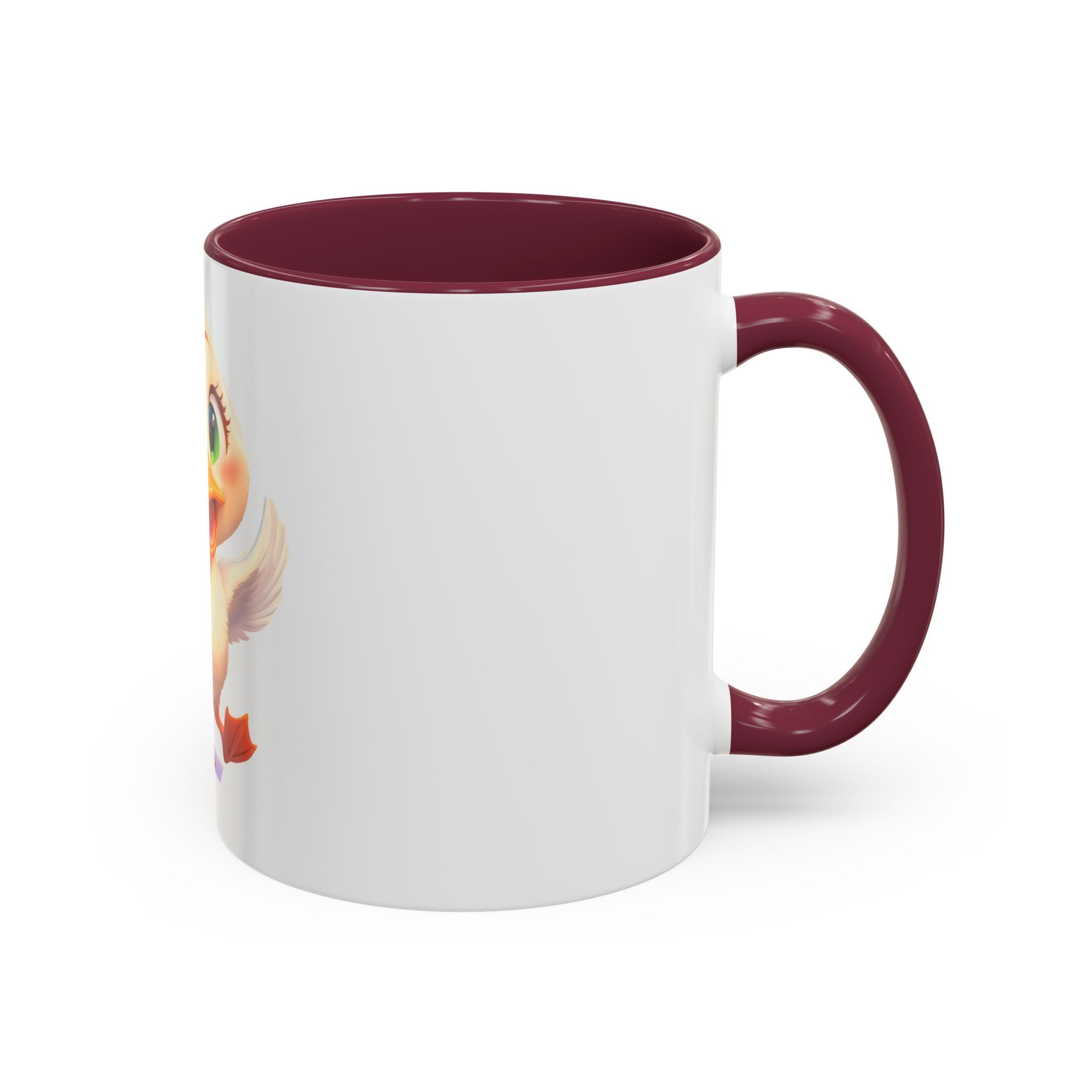 Cute Duckling Coffee Mug — Adorable Cartoon Baby Duck 11oz