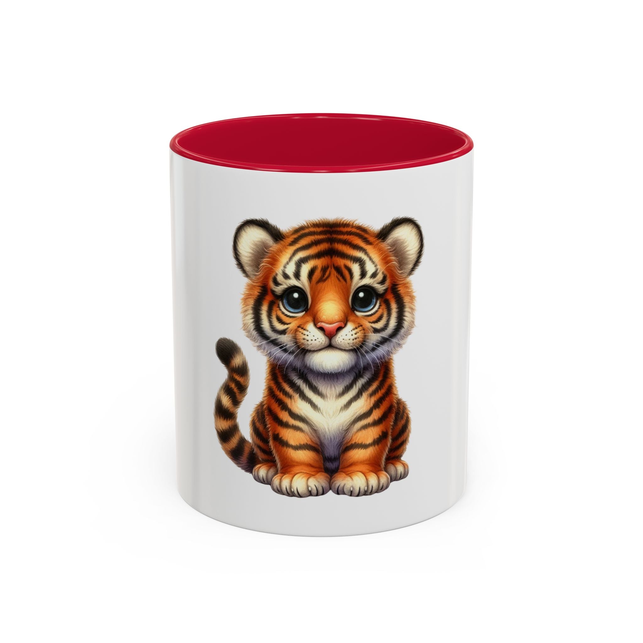 Cute Baby Tiger Coffee Mug — Adorable Nursery Animal Mug (11oz)