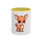 Cute Fawn Coffee Mug (11oz) – Adorable Deer Cartoon Ceramic Mug