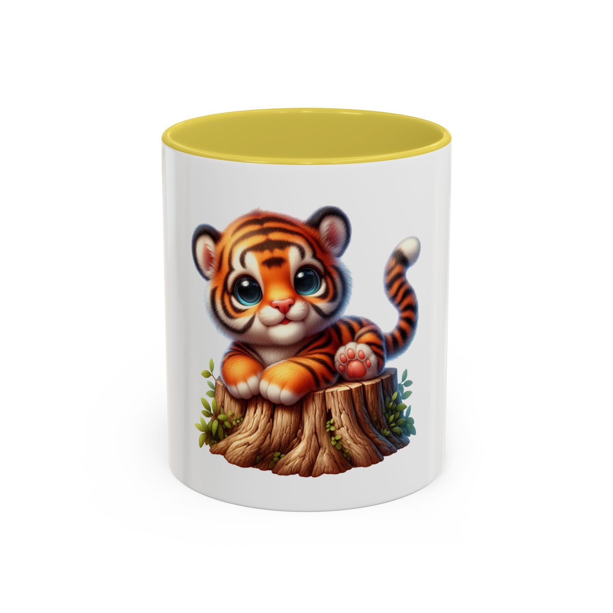 Cute Tiger Cub Mug — Adorable Baby Tiger Coffee Cup (11oz)