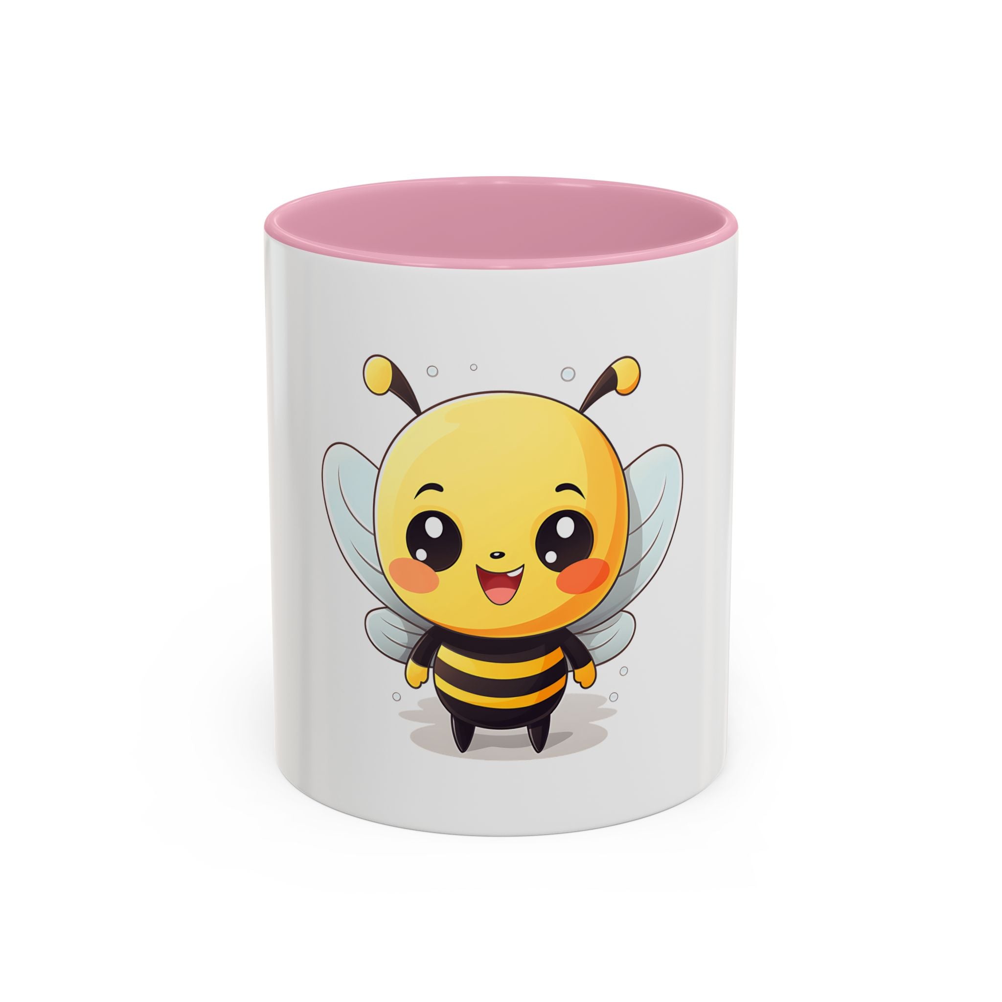 Cute Bee Coffee Mug – Kawaii Bumblebee Coffee Cup (11oz)