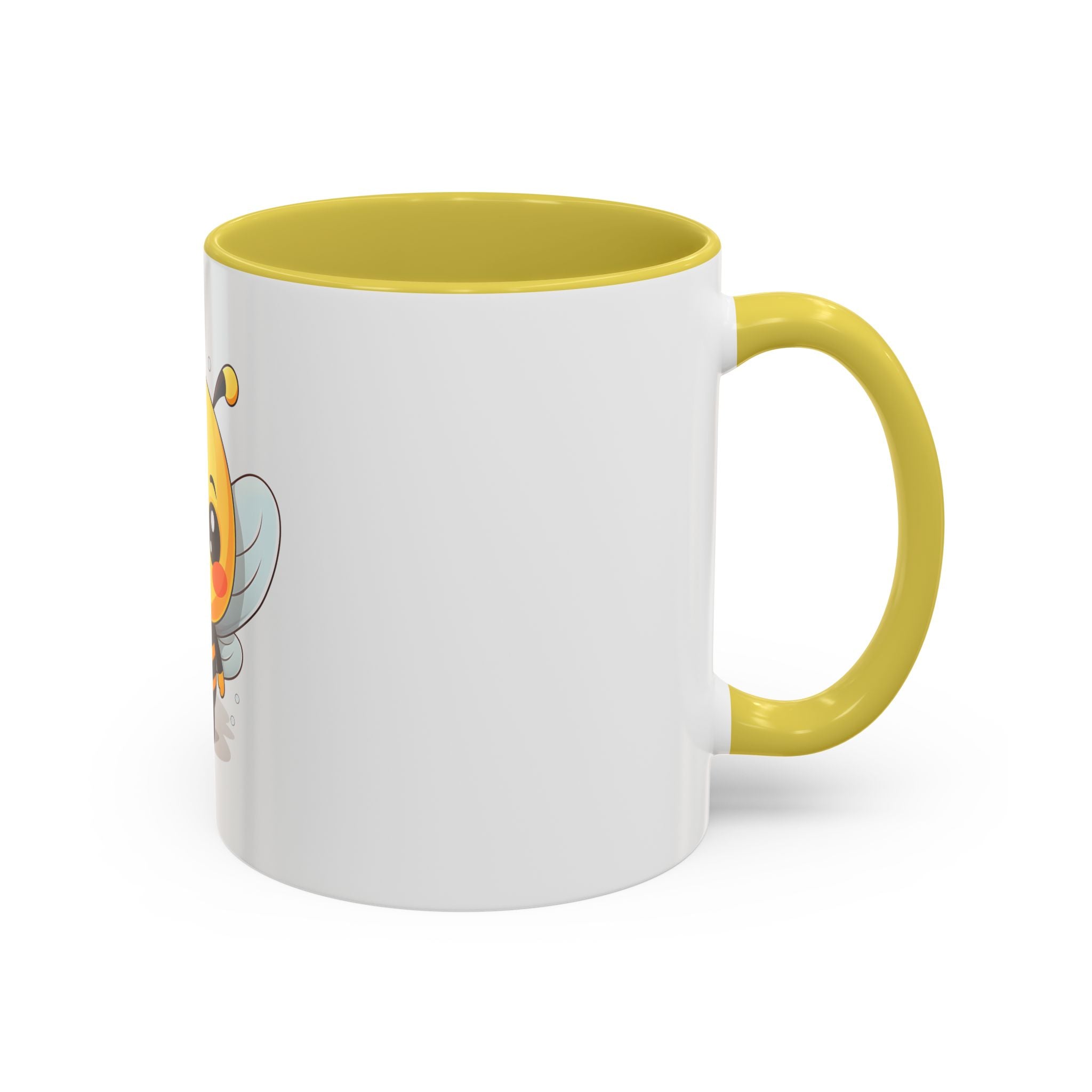 Cute Bee Coffee Mug – Kawaii Bumblebee Coffee Cup (11oz)
