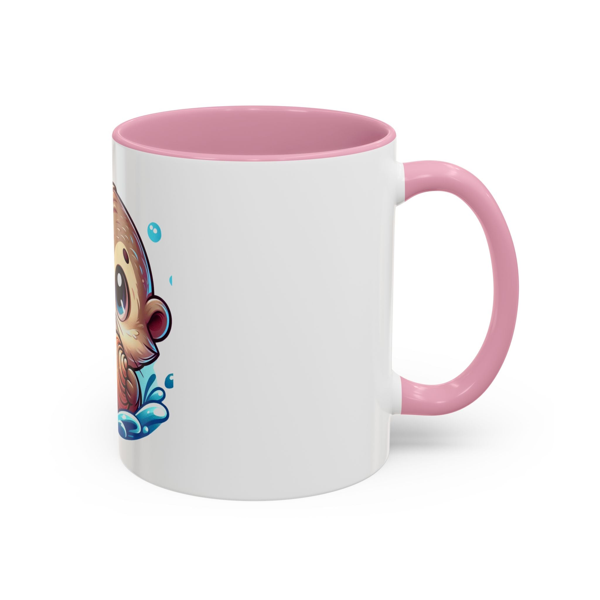 Cute Otter Mug (11oz) — Adorable Cartoon Sea Otter Coffee Cup