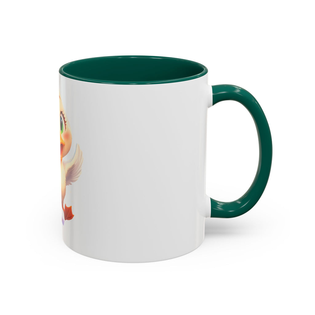Cute Duckling Coffee Mug — Adorable Cartoon Baby Duck 11oz