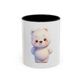 Cute White Bear Coffee Mug — Kawaii Polar Bear 11oz