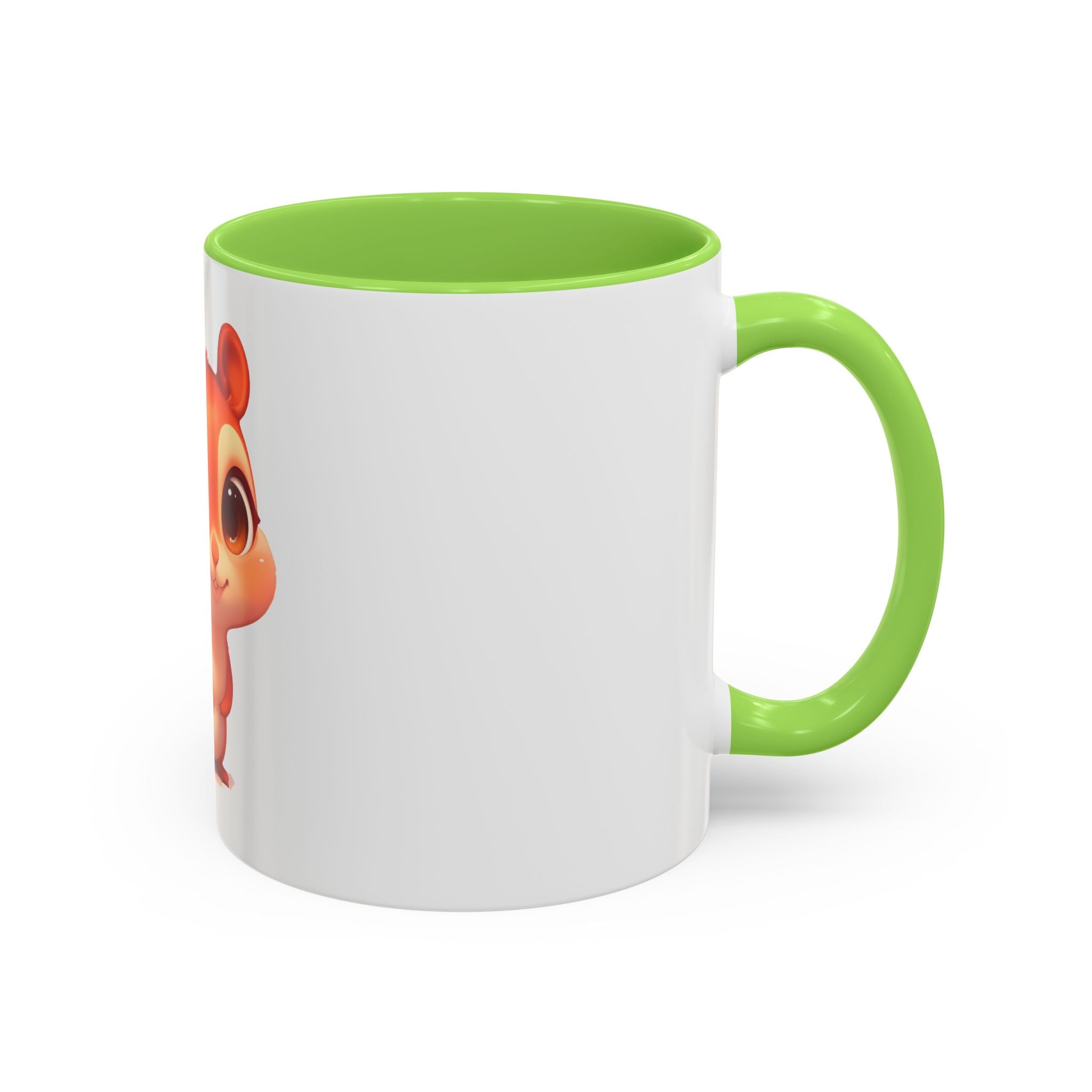 Cute Cartoon Squirrel Coffee Mug (11oz) – Colorful Animal Gift