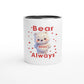 Cute Text Coffee Mug with Color Inside
