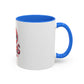 Cute Red Octopus Coffee Mug (11oz) - Kawaii Sea Creature Ceramic Cup