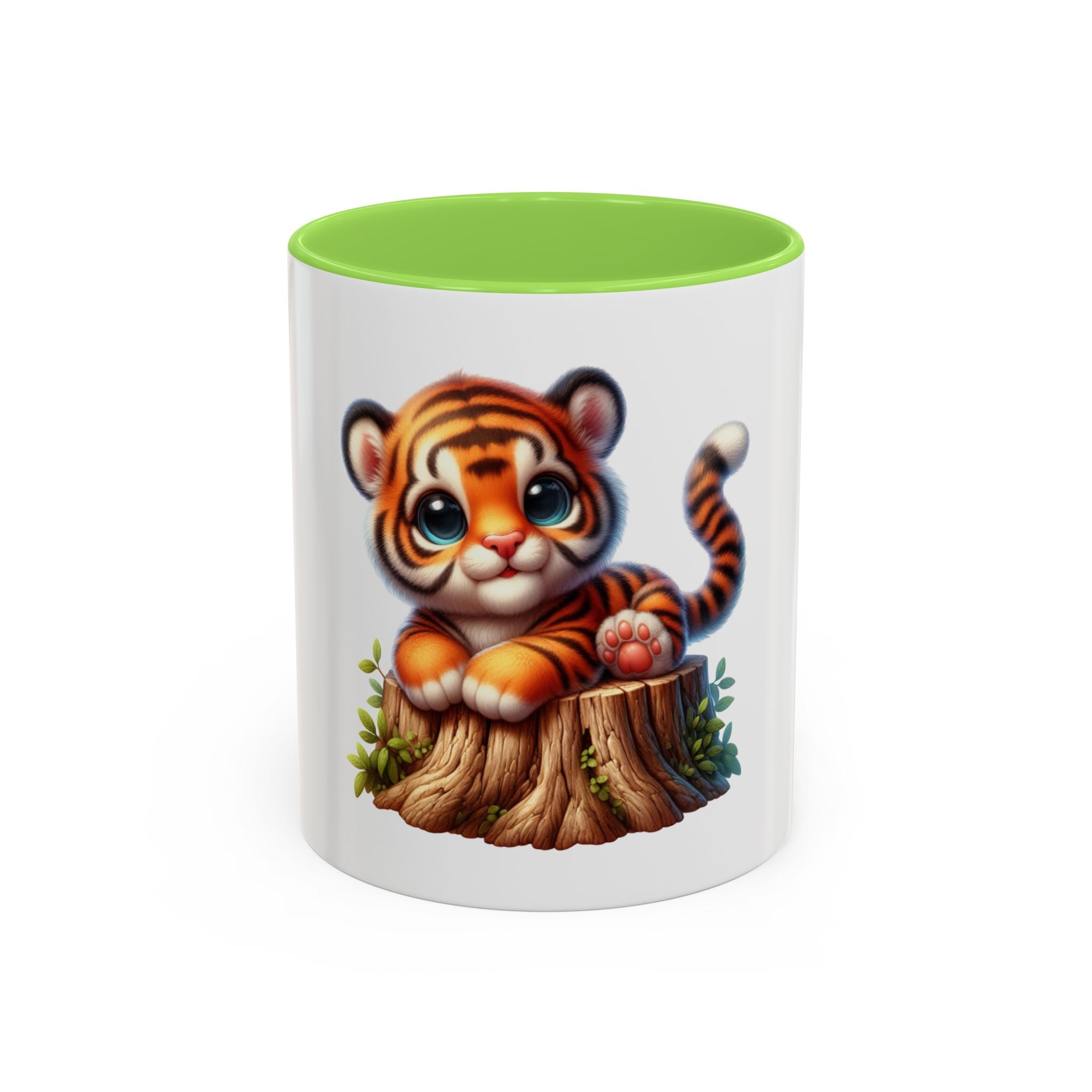 Cute Tiger Cub Mug — Adorable Baby Tiger Coffee Cup (11oz)