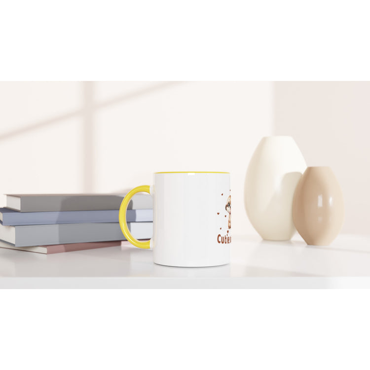 Cute Monkey Mug with Color Inside