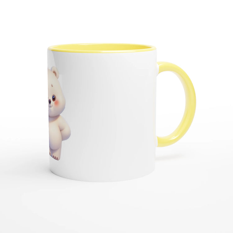 Cute Bear Mug with Color Inside