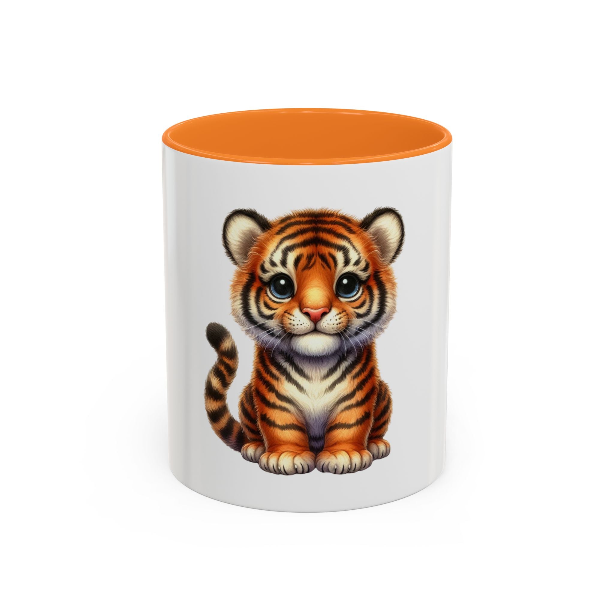 Cute Baby Tiger Coffee Mug — Adorable Nursery Animal Mug (11oz)