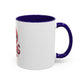 Cute Red Octopus Coffee Mug (11oz) - Kawaii Sea Creature Ceramic Cup