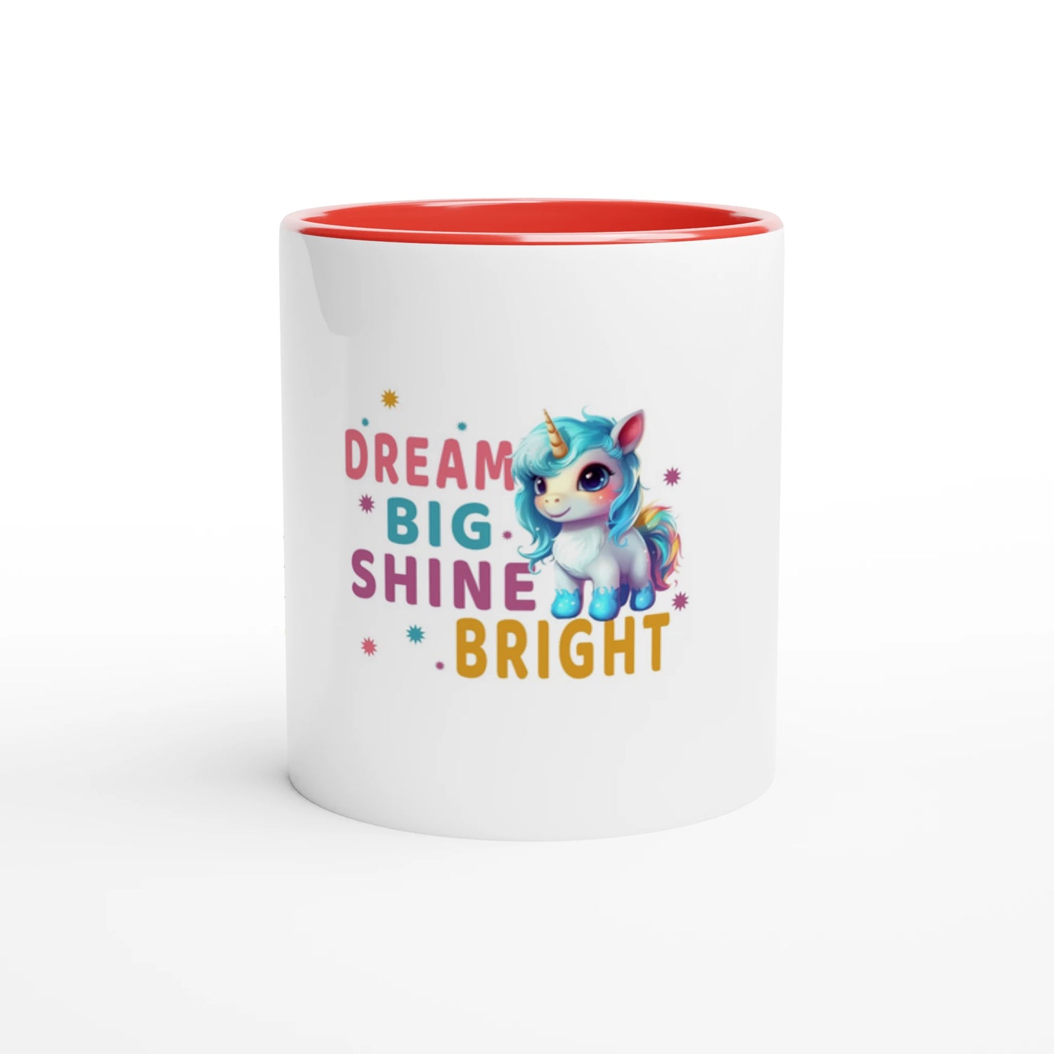 Colorful Abstract Mug with Color Inside