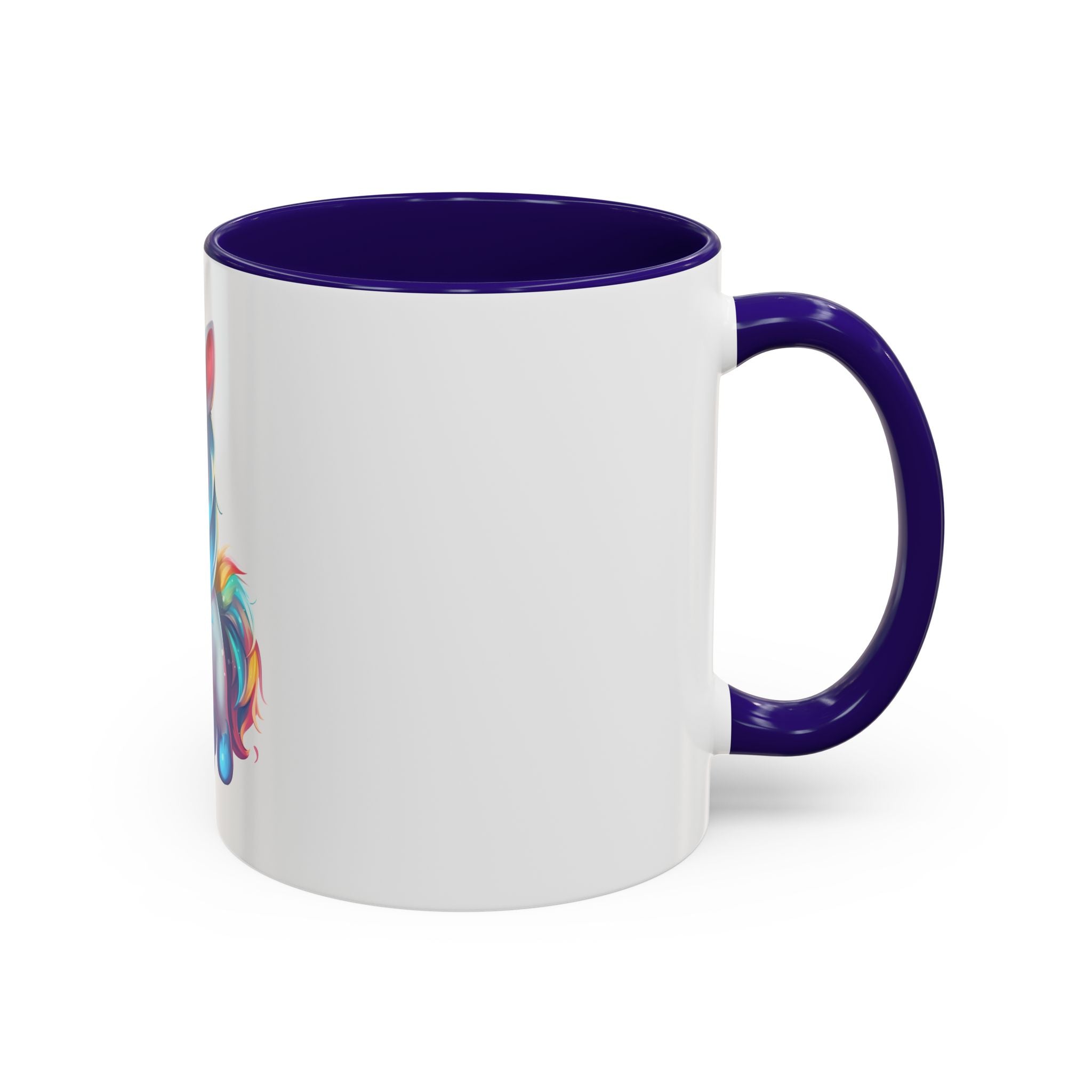 Cute Rainbow Unicorn Mug (11oz) — Colorful Kawaii Coffee Cup for Kids & Unicorn Lovers