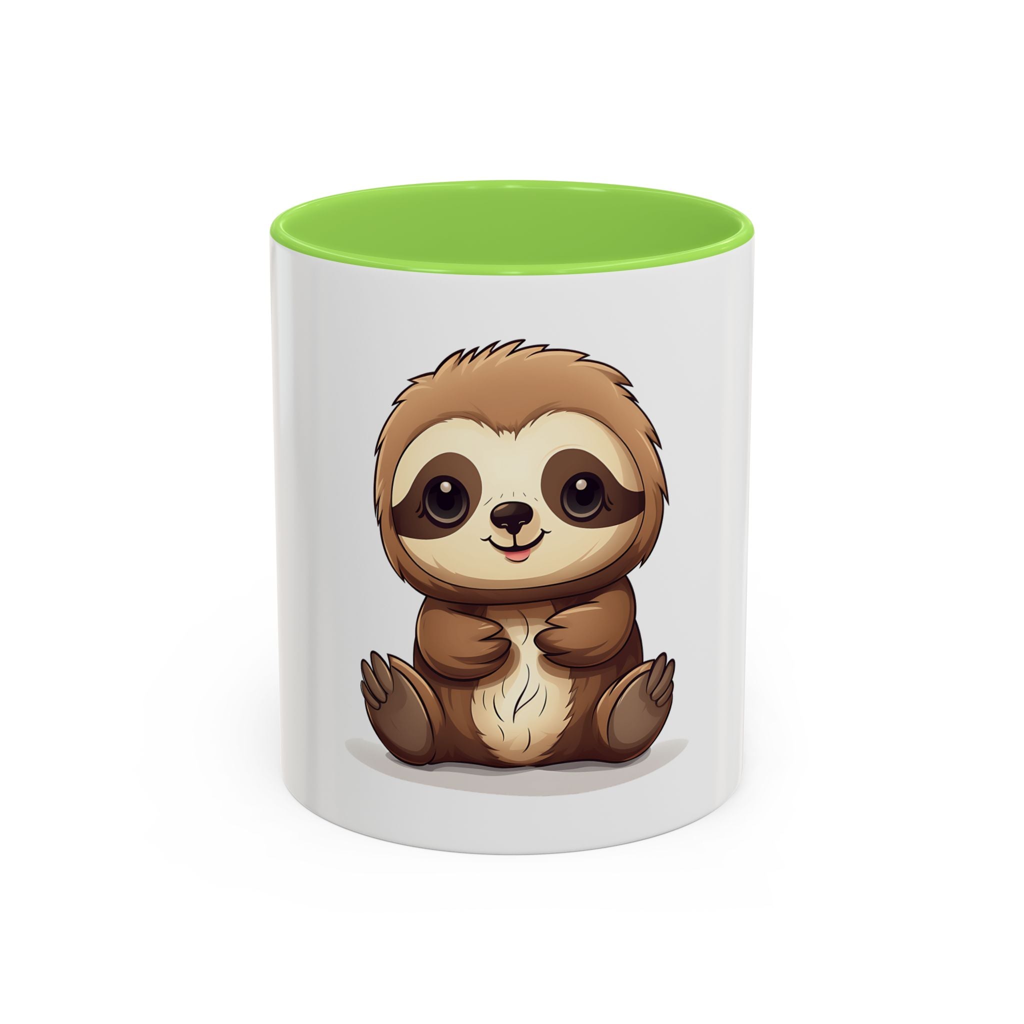 Cute Sloth Coffee Mug (11oz) – Adorable Cartoon Animal Tea Cup