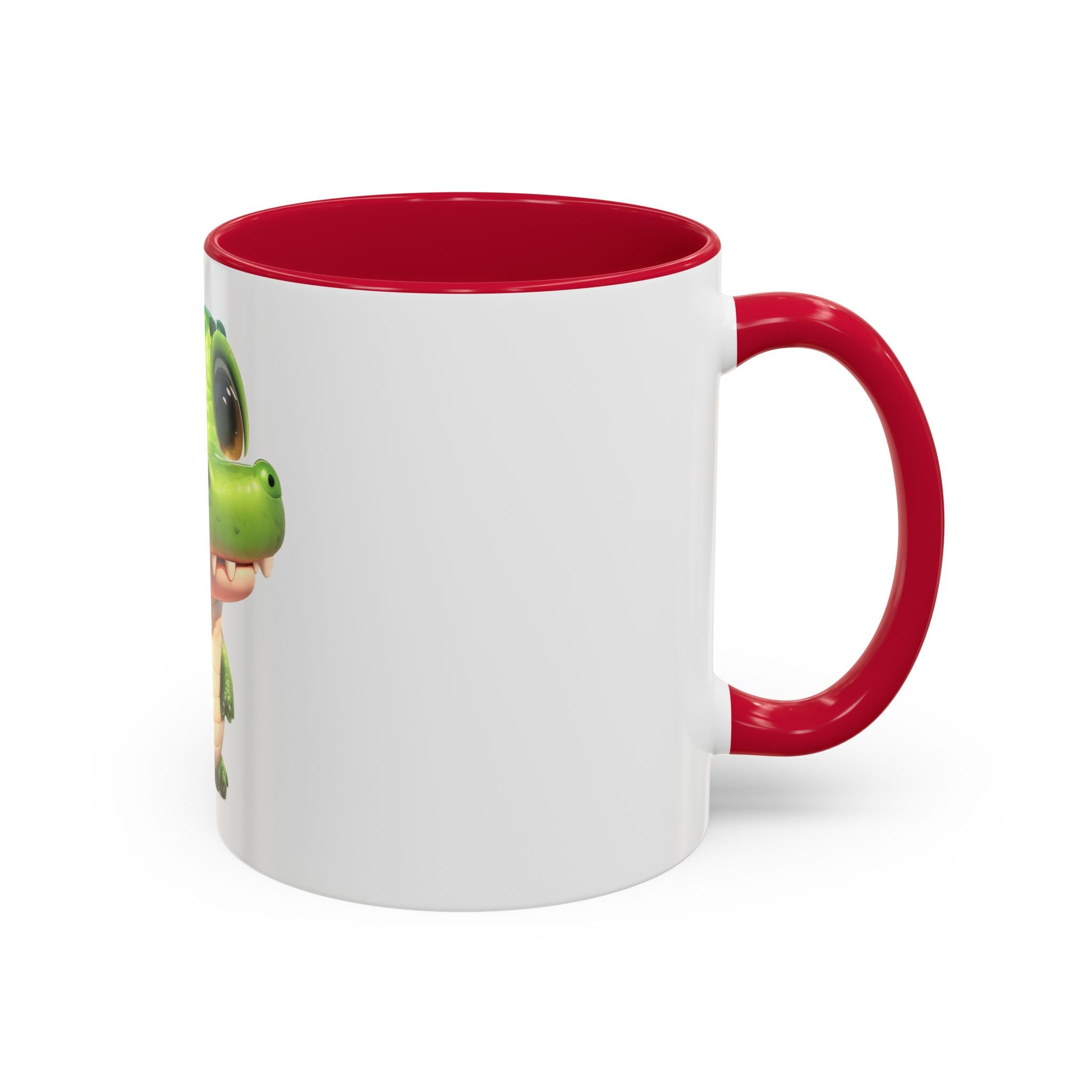 Cute Baby Alligator Coffee Mug — Adorable Cartoon Crocodile 11oz
