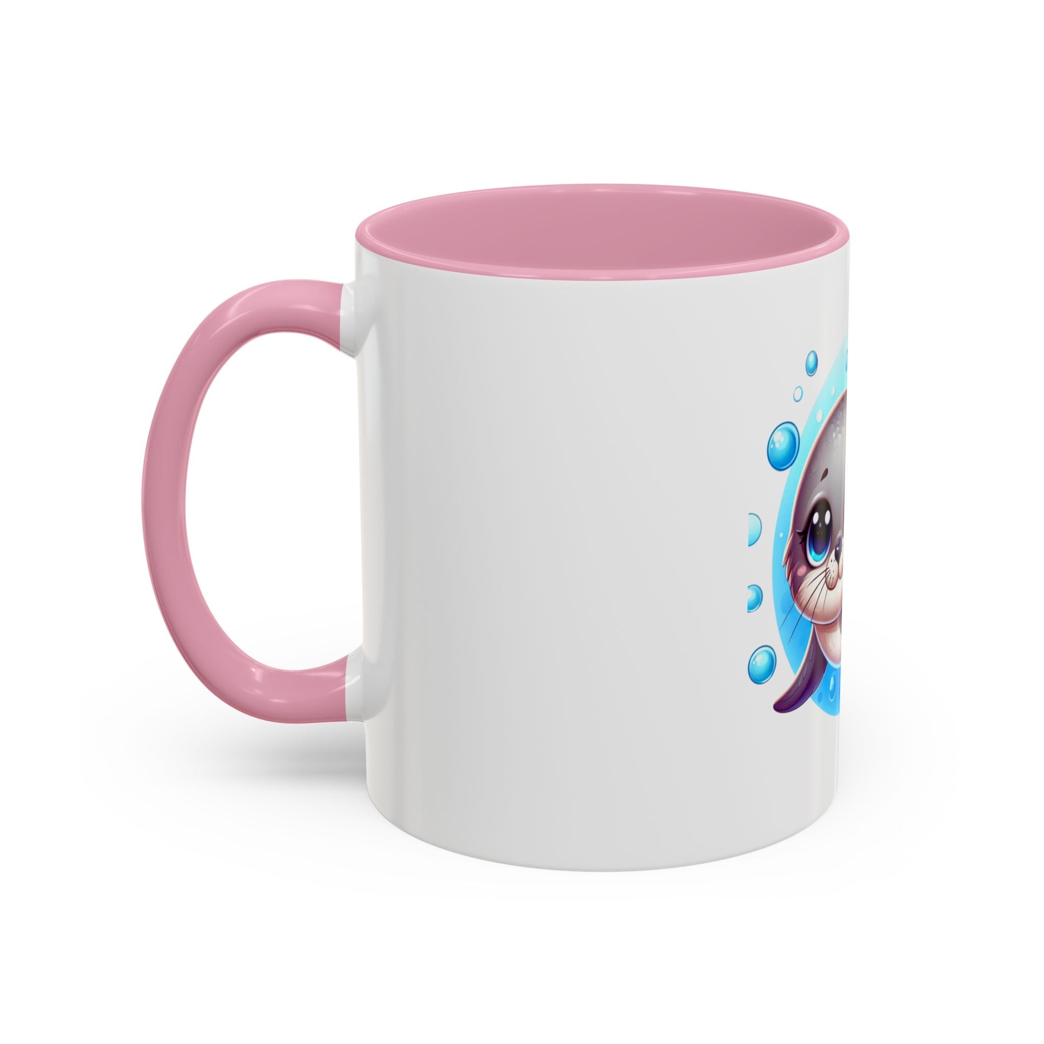 Cute Seal Coffee Mug – Adorable Ocean Animal 11oz Colorful Ceramic